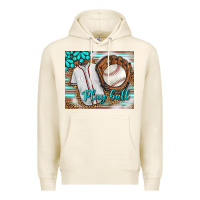 Tofu Baseball Play Ball With Leopard Mousepad Premium Hoodie - BundleAndBundleShop