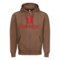 Chestnut iomega Zipper Hoodie - tuanDangUi