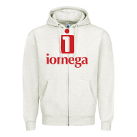 Oatmeal Heather iomega Zipper Hoodie - tuanDangUi