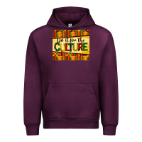 Mauve Wine do it for the culture mousepad Urban Hoodie - BarkalooDesign