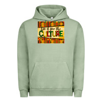 Pigment Oil Green do it for the culture mousepad Urban Hoodie - BarkalooDesign