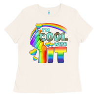 Bone Lgbtq İ'm Cool With İt Ladies Tee - BundleAndBundleShop