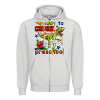 Dove Grey ready to crush preschool Zipper Hoodie - BundleAndBundleShop