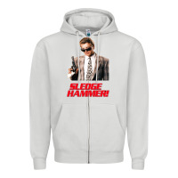 Dove Grey sledge hammer Zipper Hoodie - tuanDangUi