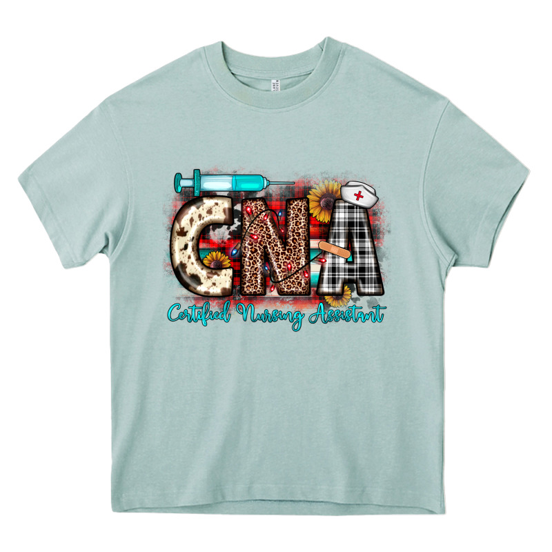 Christmas Cna Certified Nursing Assistant Heavy Core Tee by JahusDesignShop | Teevron