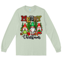 Matcha merry christmas gnomes Long Sleeve Tee - CowGirlArtShop