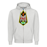 Dove Grey kaos get smart Zipper Hoodie - tuanDangUi