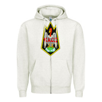 Oatmeal Heather kaos get smart Zipper Hoodie - tuanDangUi