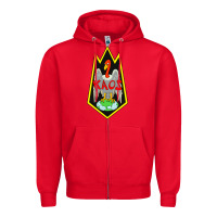 Red kaos get smart Zipper Hoodie - tuanDangUi