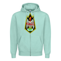 Seafoam kaos get smart Zipper Hoodie - tuanDangUi