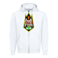 White kaos get smart Zipper Hoodie - tuanDangUi