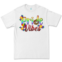 White Pride Vibes LGBTQ Premium Tee - BundleAndBundleShop