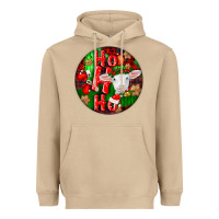 Mushroom ho ho ho merino wool baby sheep Heavyweight Hoodie - LillyAllenDesigns
