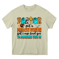 Mossy Pastor not a miracle worker Heavy Core Tee - MaliasSmallBusiness