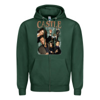 Sports Green castle Zipper Hoodie - tuanDangUi