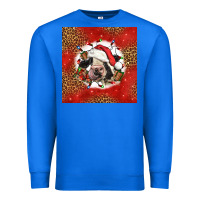 True Royal christmas cow Premium Sweatshirt - LillyAllenDesigns