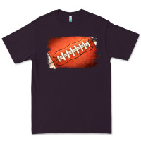 Plum American football brushstroke Premium Tee - RanaPortraitStore