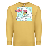 Antique Gold Rocket Power Otto Woogidy Woogidy Surfs Up Premium Sweatshirt - tuanDangUi