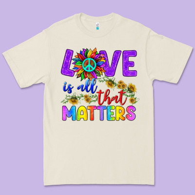 Love İs All That Matters Premium Tee Designed By Bundleandbundleshop