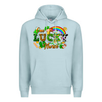 Blue Mist one lucky nurse Premium Hoodie - FaDigitalArtStudio