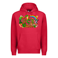 Cardinal one lucky nurse Premium Hoodie - FaDigitalArtStudio