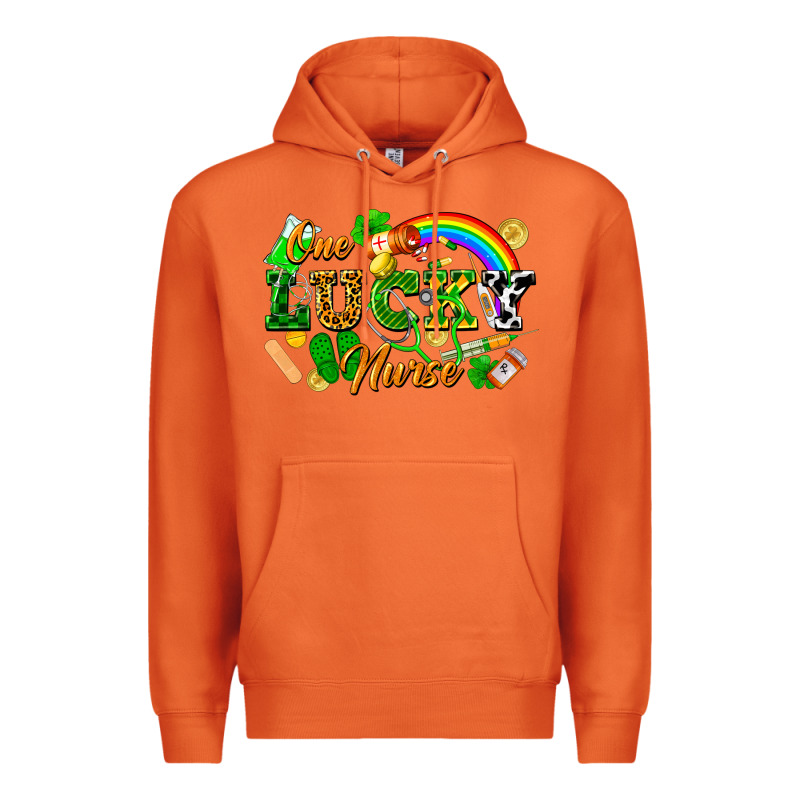 One Lucky Nurse Premium Hoodie by FaDigitalArtStudio | Teevron