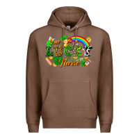 Chestnut one lucky nurse Premium Hoodie - FaDigitalArtStudio