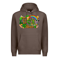 Coffee one lucky nurse Premium Hoodie - FaDigitalArtStudio