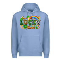 Colony Blue one lucky nurse Premium Hoodie - FaDigitalArtStudio