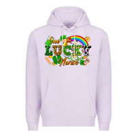 Lilac one lucky nurse Premium Hoodie - FaDigitalArtStudio