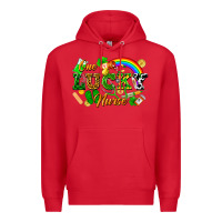 Red one lucky nurse Premium Hoodie - FaDigitalArtStudio