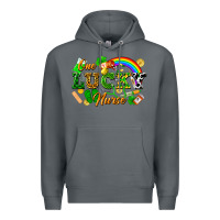 Rock one lucky nurse Premium Hoodie - FaDigitalArtStudio