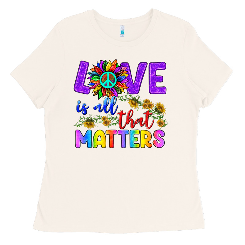 Love İs All That Matters Ladies Tee by BundleAndBundleShop | Teevron