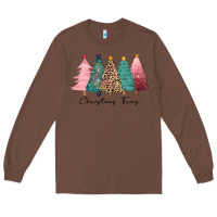 Chestnut christmas trees Long Sleeve Tee - CowGirlArtShop