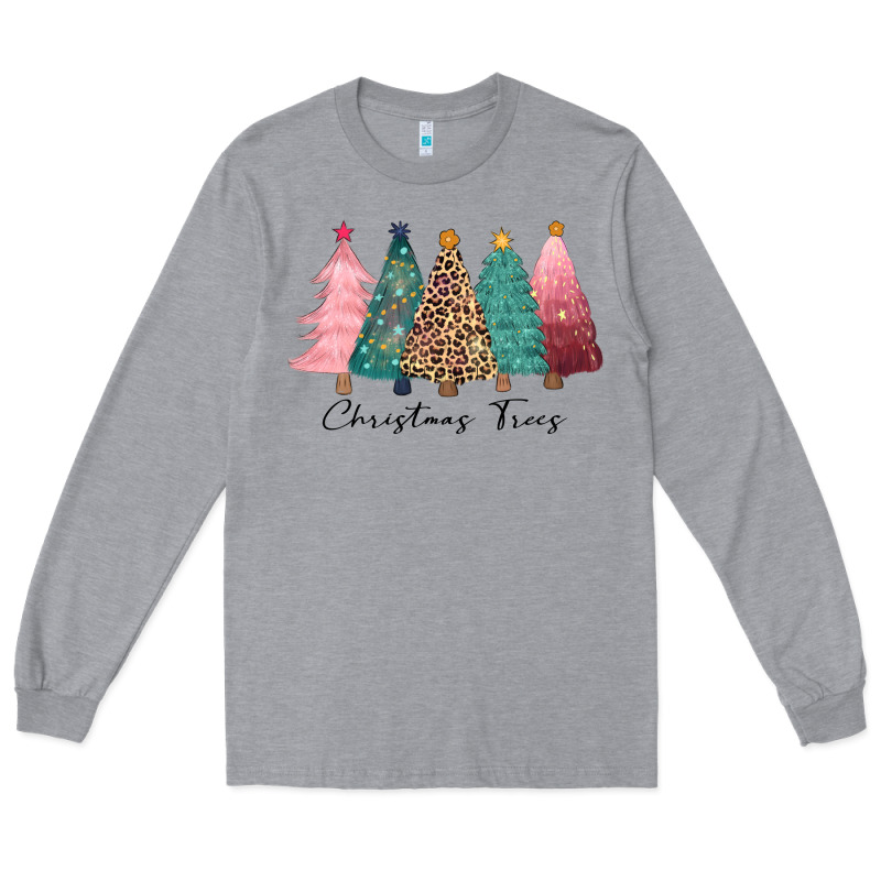 Christmas Trees Long Sleeve Tee by CowGirlArtShop | Teevron