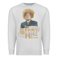 Dove Grey benny hill Premium Sweatshirt - tuanDangUi