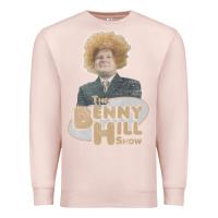 Pale Pink benny hill Premium Sweatshirt - tuanDangUi