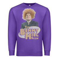 Purple benny hill Premium Sweatshirt - tuanDangUi