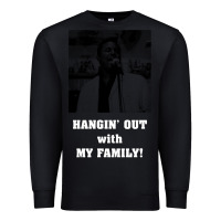 Black hangin' out with my family (birdemic) Premium Sweatshirt - tuanDangUi