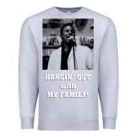 Heather Grey hangin' out with my family (birdemic) Premium Sweatshirt - tuanDangUi