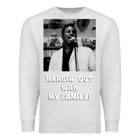Oatmeal Heather hangin' out with my family (birdemic) Premium Sweatshirt - tuanDangUi