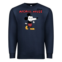 Navy michael the mouse Premium Sweatshirt - tuanDangUi