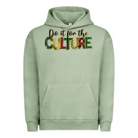 Pigment Oil Green do it for the culture juneteenth Urban Hoodie - BarkalooDesign