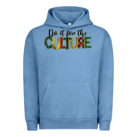 Pigment Pebble Blue do it for the culture juneteenth Urban Hoodie - BarkalooDesign