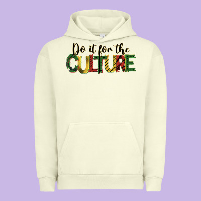 Do It For The Culture Juneteenth Urban Hoodie Designed By Barkaloodesign