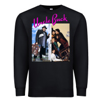 Black vintage uncle buck john candy homage gift men wome Premium Sweatshirt - tuanDangUi