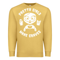 Antique Gold pretty girls make graves Premium Sweatshirt - tuanDangUi