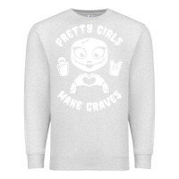 Oatmeal Heather pretty girls make graves Premium Sweatshirt - tuanDangUi