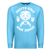 Ocean Blue pretty girls make graves Premium Sweatshirt - tuanDangUi