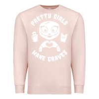 Pale Pink pretty girls make graves Premium Sweatshirt - tuanDangUi